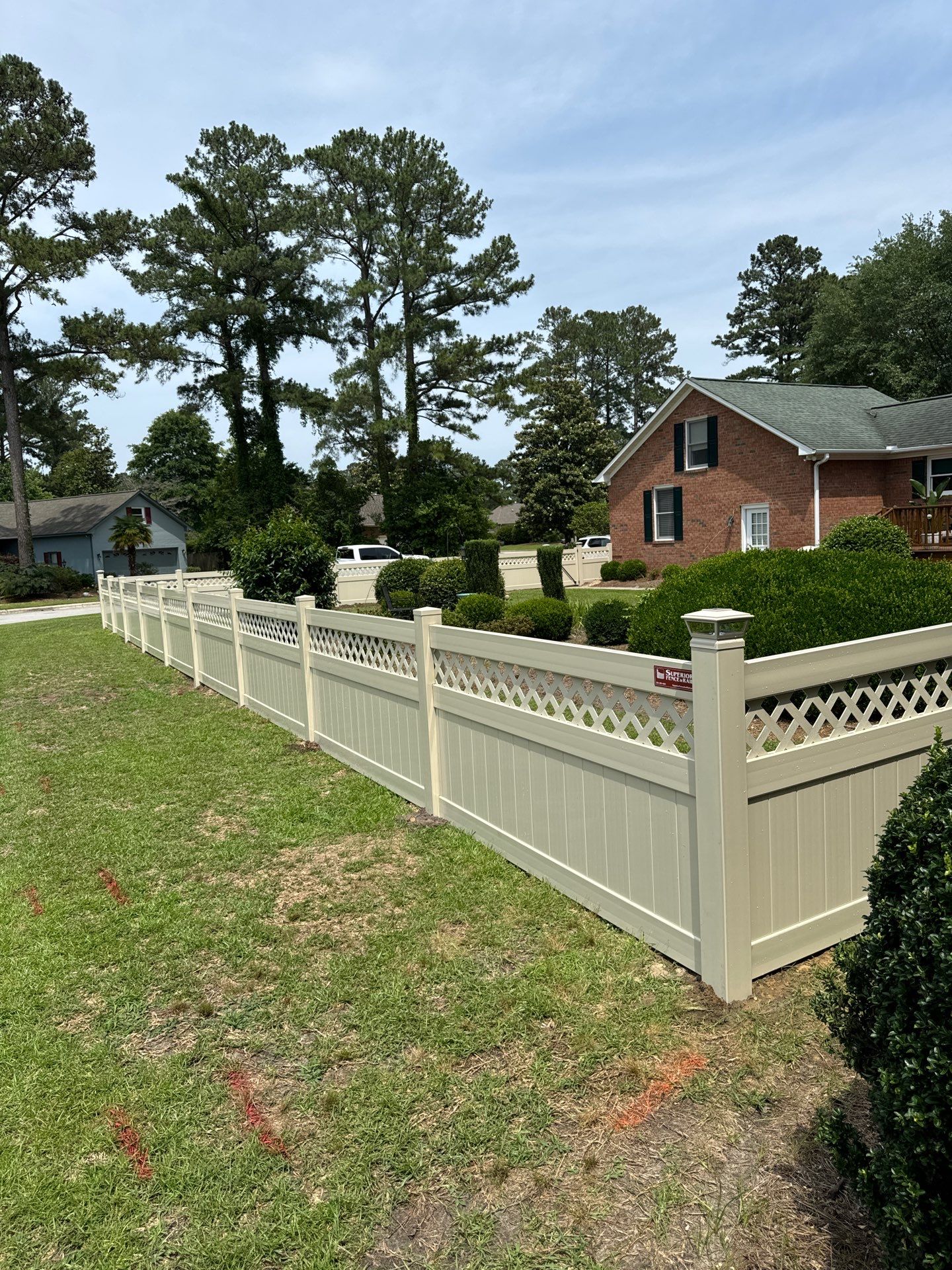 Tan Vinyl Picket